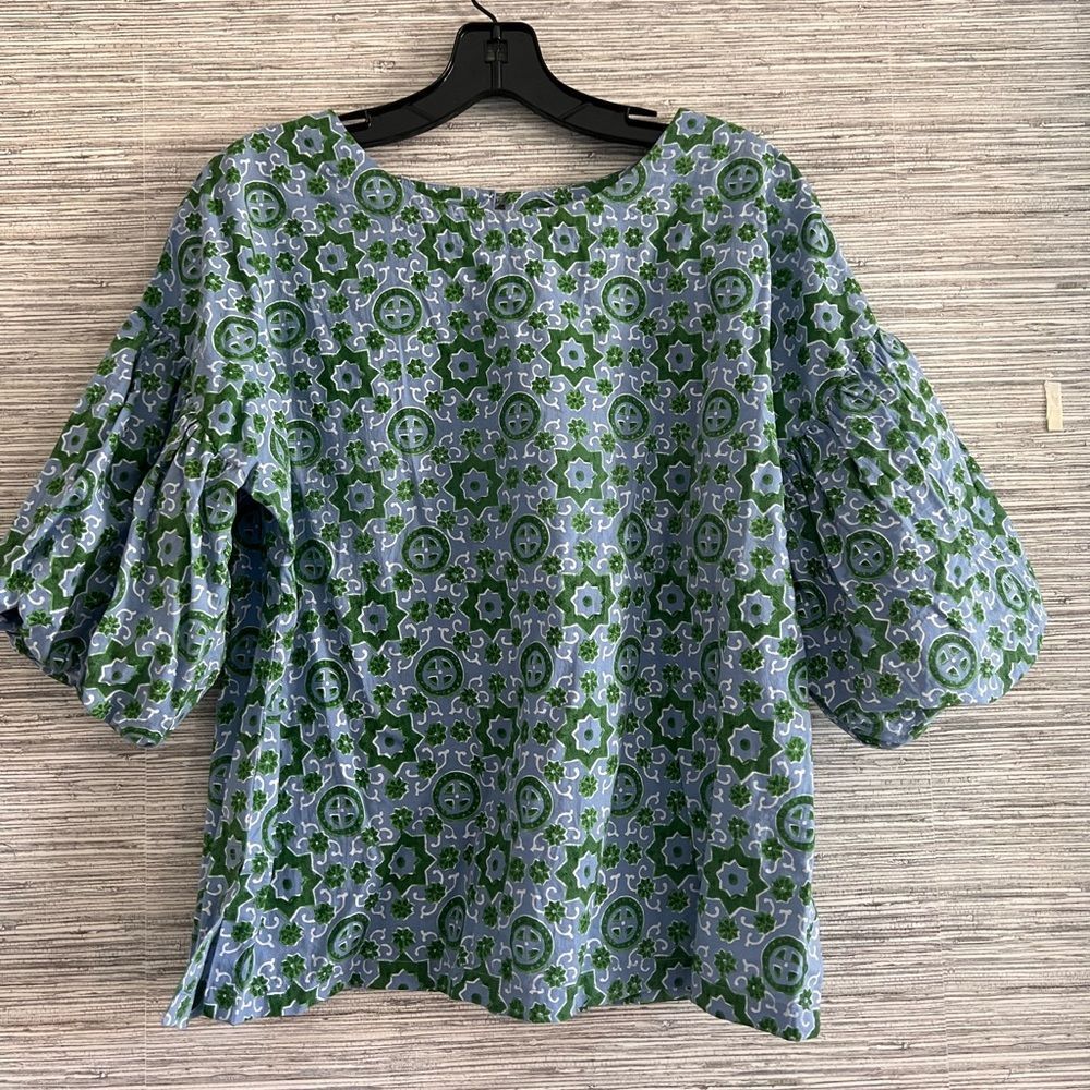 Fitzroy & Willa Mary Beth Puff Sleeve Top Size: S